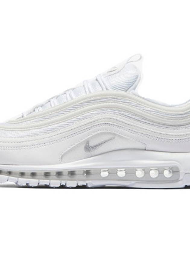 Air Max 97 Low Top Sneakers Triple White Wolf Grey - NIKE - BALAAN 3