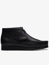 Wallabee Leather Ankle Boots Black - CLARKS - BALAAN 3