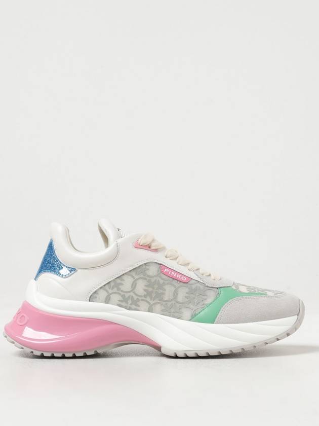 Sneakers Ariel Pinko in pelle e tessuto - PINKO - BALAAN 1