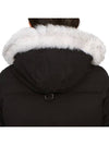 Original Threequarter Jacket White Fur Black - MOOSE KNUCKLES - BALAAN 11