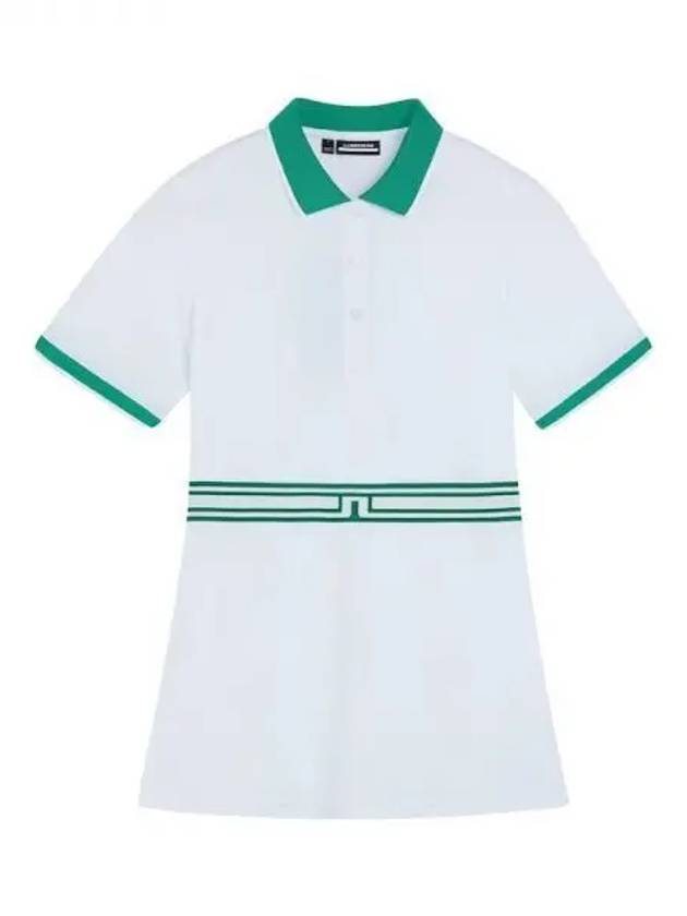 Golf Women s Short Sleeve T shirt Belina Polo White Domestic Product GR5Y24071185675 - J.LINDEBERG - BALAAN 1