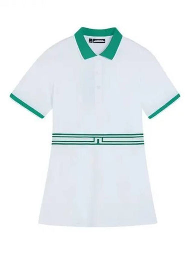 Golf Women s Short Sleeve T shirt Belina Polo White Domestic Product GR5Y24071185675 - J.LINDEBERG - BALAAN 1