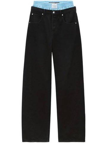 Alexander Wang Wide Leg Jeans - ALEXANDER WANG - BALAAN 1