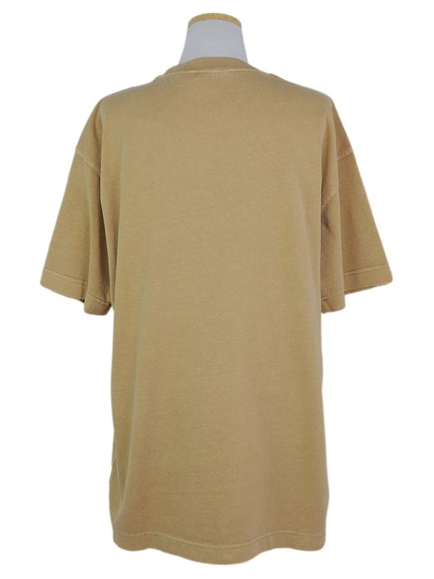 Relaxed Fit Nelson Short Sleeve T-Shirt Beige - CARHARTT WIP - BALAAN 5