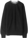 Fulton Rib Sweatshirt Black - ACNE STUDIOS - BALAAN 2