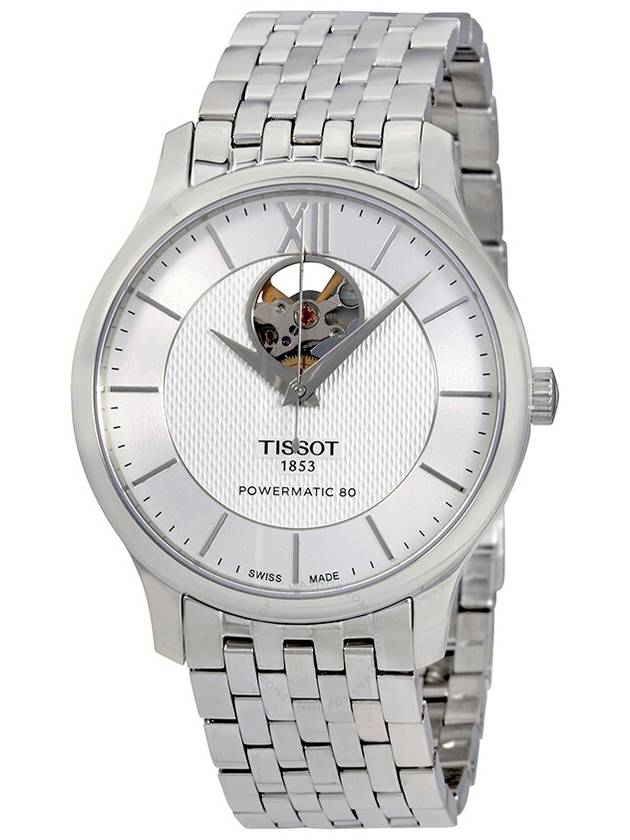 Tissot Tradition Automatic Silver Dial Men's Watch T0639071103800 - TISSOT - BALAAN 1