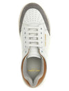 Sl61 Smooth Leather Suede Low Top Sneakers White - SAINT LAURENT - BALAAN 5