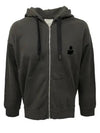 Markus Logo Zip Up Hoodie Faded Black - ISABEL MARANT - BALAAN 2