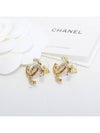 CC Logo Stud Earrings Gold - CHANEL - BALAAN 5