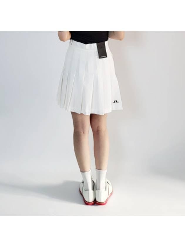 Fay Pleated Skirt White - J.LINDEBERG - BALAAN 5