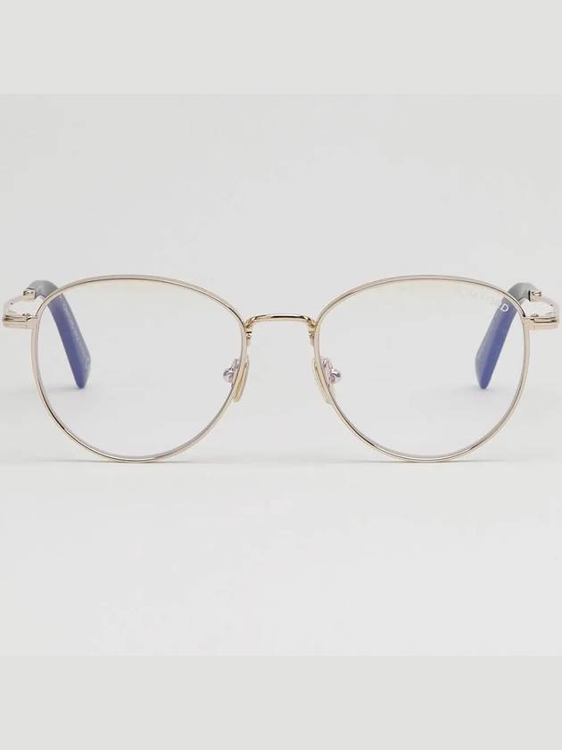 Blue light blocking glasses frame TF5749B 028 round frame for eye protection - TOM FORD - BALAAN 3