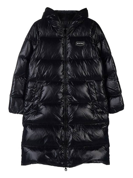 Clena hooded padded jacket VDDJ02826 K0001 BKS - DUVETICA - BALAAN 1