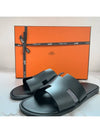 Izmir Sandals Noir - HERMES - BALAAN 2