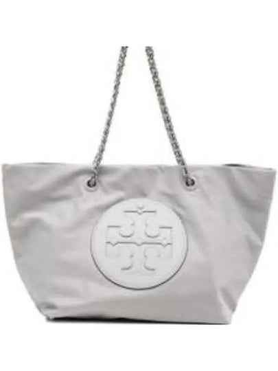 Ella Chain Tote Bag Grey - TORY BURCH - BALAAN 2