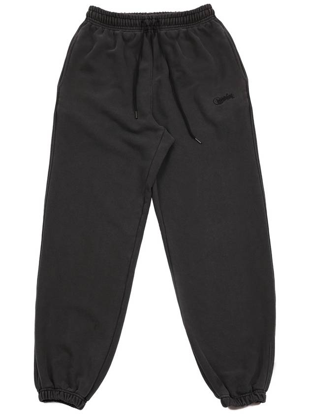 Pigment Coated S Pants Charcoal - ARCANE FUNK - BALAAN 1