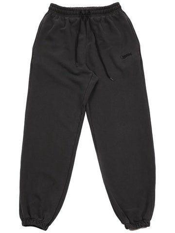 Pigment Coated S Pants Charcoal - ARCANE FUNK - BALAAN 1