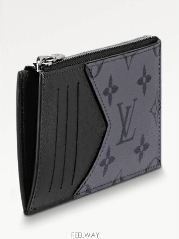 Monogram Coin Holder Card Wallet Grey - LOUIS VUITTON - BALAAN 3