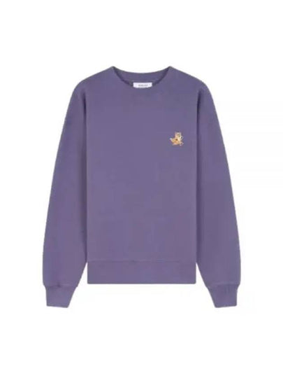 Speedy Fox Patch Comfort Sweatshirt Purple - MAISON KITSUNE - BALAAN 2