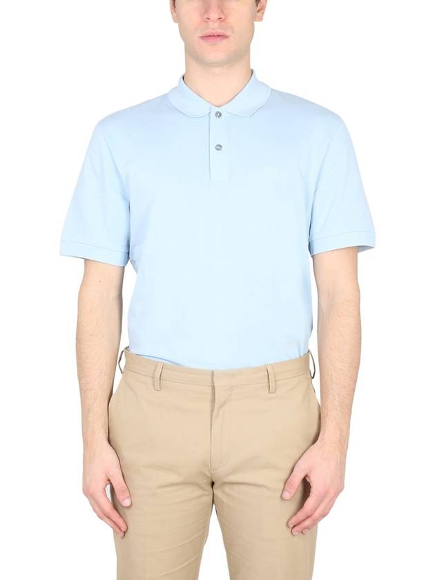 POLO WITH LOGO EMBROIDERY - HUGO BOSS - BALAAN 1