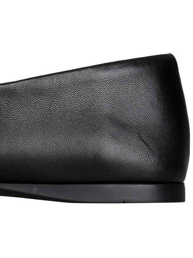 Nappa Leather Ballerinas Shoes Black - PRADA - BALAAN 7