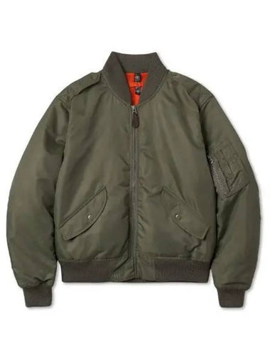 W Reversible Nylon Bomber Jacket Green - POLO RALPH LAUREN - BALAAN 1