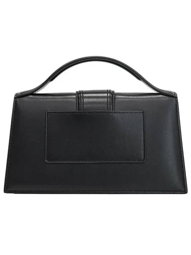 Le Grand Bambino Leather Tote Bag Black - JACQUEMUS - BALAAN 9