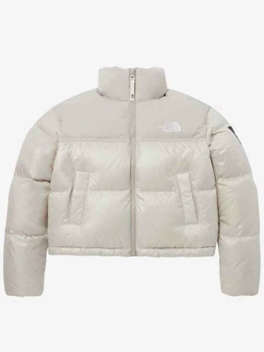 Women's Novelty Nuptse Down Padding Cream Beige - THE NORTH FACE - BALAAN 2