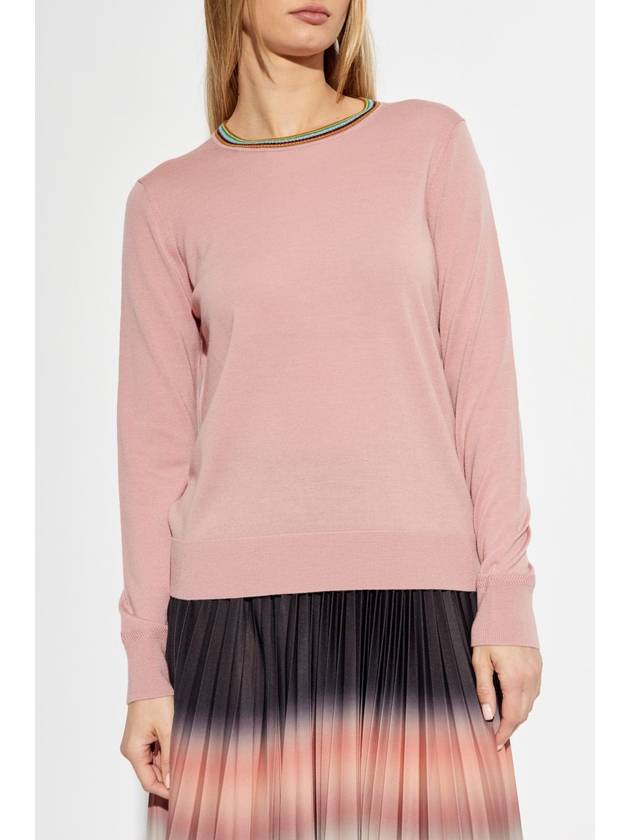 Paul Smith Wool Sweater, Women's, Pink - PAUL SMITH - BALAAN 3