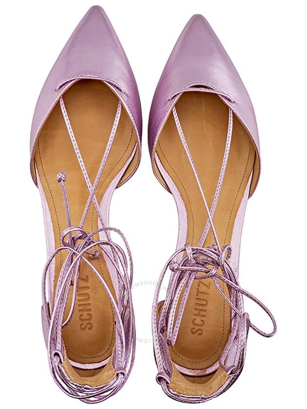 Schutz Neida Lace Up D'Orsay Pink, Brand Size 36 ( US Size  6 ) - SCHUTZ - BALAAN 3