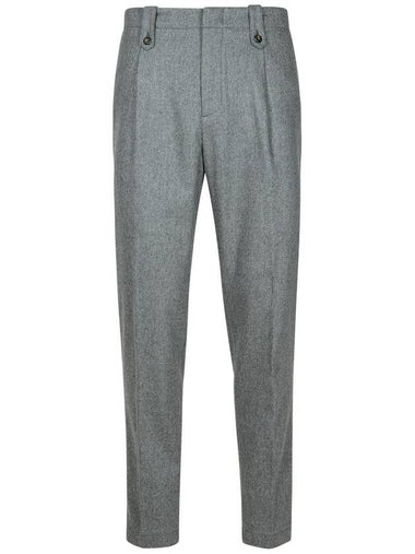 Eleventy Grey Wool Trousers - ELEVENTY MILANO - BALAAN 1