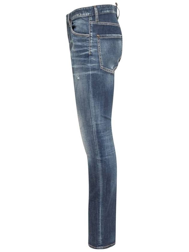 Cool Guy Distressed Jeans Blue - DSQUARED2 - BALAAN 4