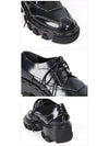 Topstitched Leather Derby Black - BALENCIAGA - BALAAN 5