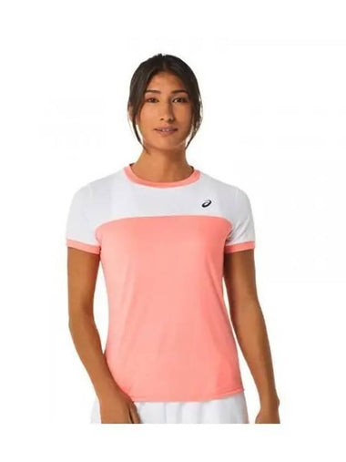 Women s Coat SS Top 2042A262701 Short Sleeve Round T Shirt - ASICS - BALAAN 1