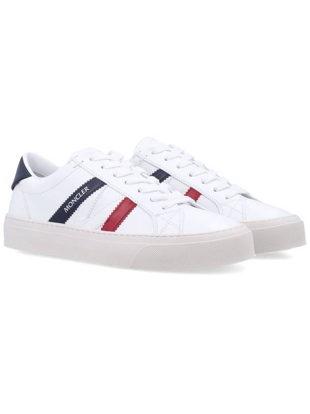 Monaco 2 Low-Top Sneakers White - MONCLER - BALAAN 3