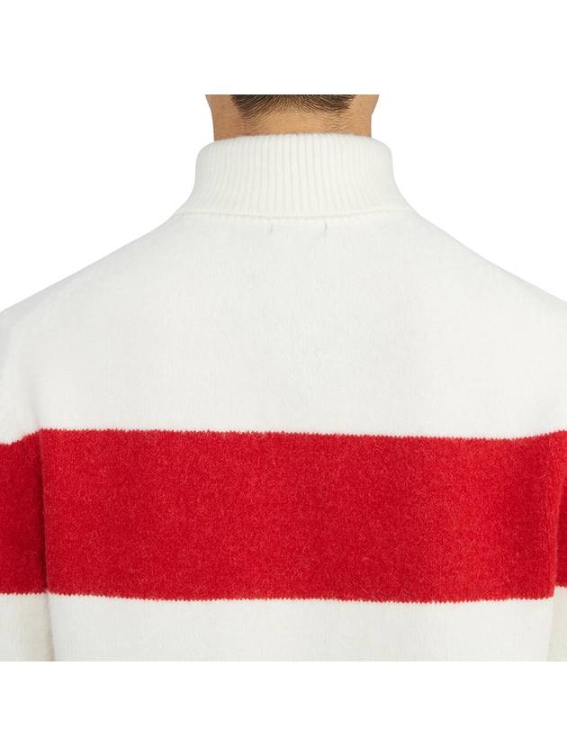 Wool Alpaca Golf Turtleneck White - J.LINDEBERG - BALAAN 8