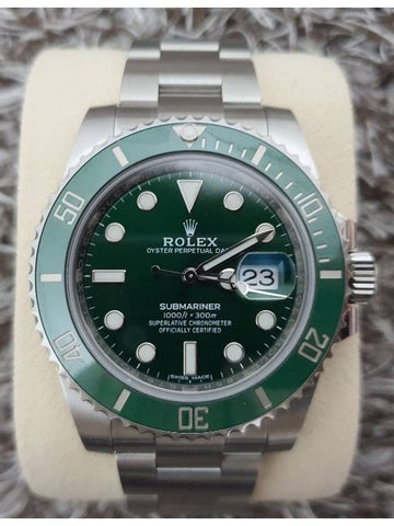 Rolex Submariner Green November 20 116610LV - ROLEX - BALAAN 1