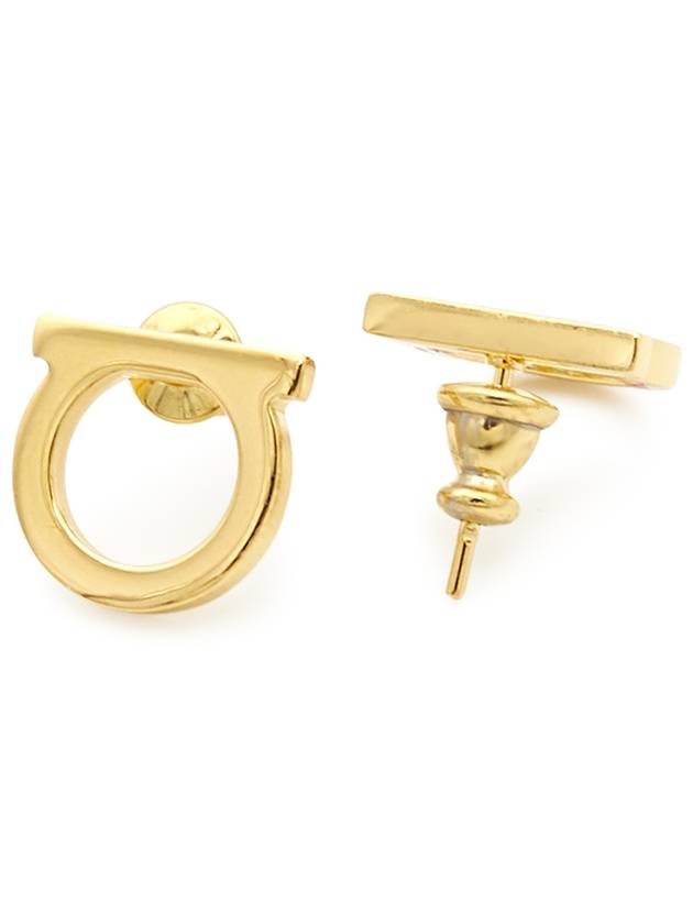 Gancini Earrings Gold - SALVATORE FERRAGAMO - BALAAN 7