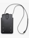 Stitch Necklace Phone Holder Black - MAISON MARGIELA - BALAAN 3