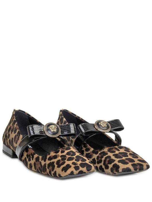 Versace Brown And Black Flats - VERSACE - BALAAN 2