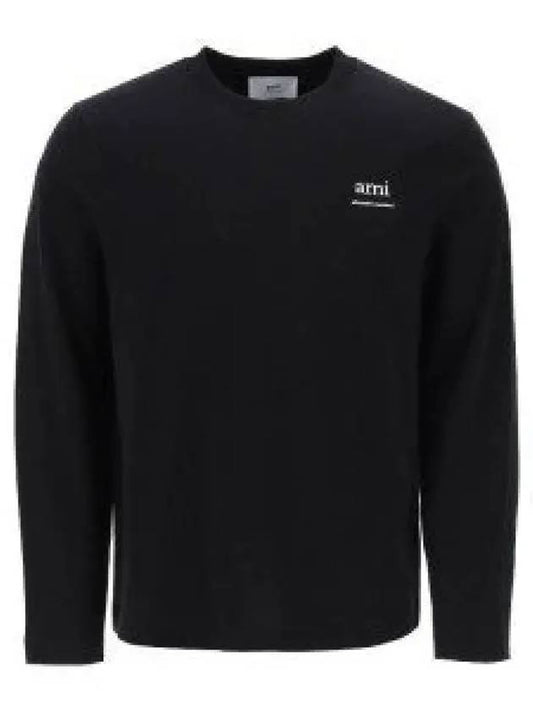 Alexandre Mattiussi Long Sleeve T-Shirt Black - AMI - BALAAN 2