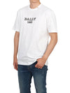 Men s Short Sleeve T Shirt M5BA834F 01 - BALLY - BALAAN 4