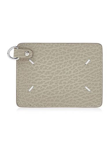 Numbering Logo Keyring Card Wallet Beige - MAISON MARGIELA - BALAAN 1