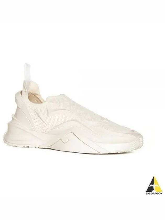 Flow Low Top Sneakers White - FENDI - BALAAN 2