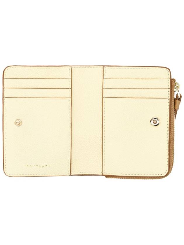 Mcgraw Half Wallet Brown - TORY BURCH - BALAAN 4