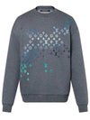 Embroidered cotton sweatshirt 1AFVIS - LOUIS VUITTON - BALAAN 1