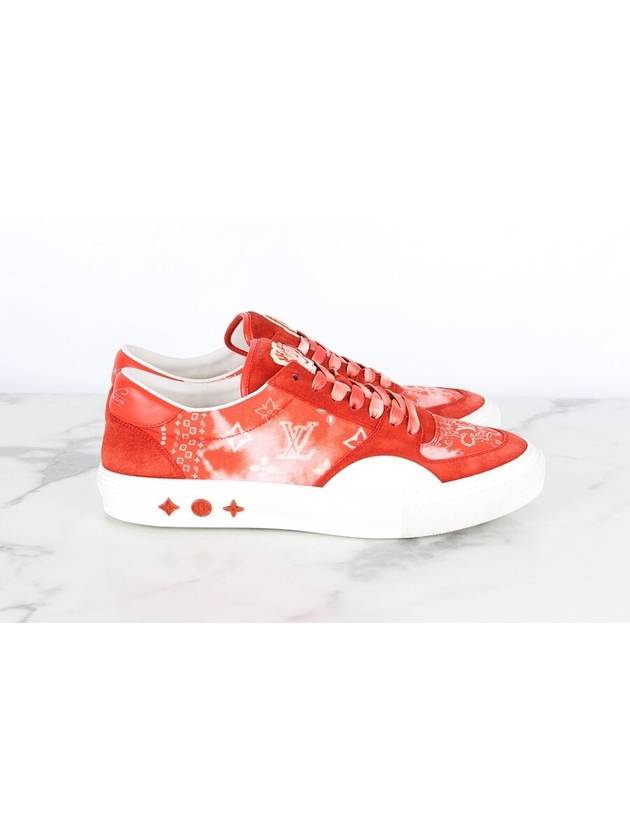 LV Bandana Ollie Sneakers Red 8 270 - LOUIS VUITTON - BALAAN 5