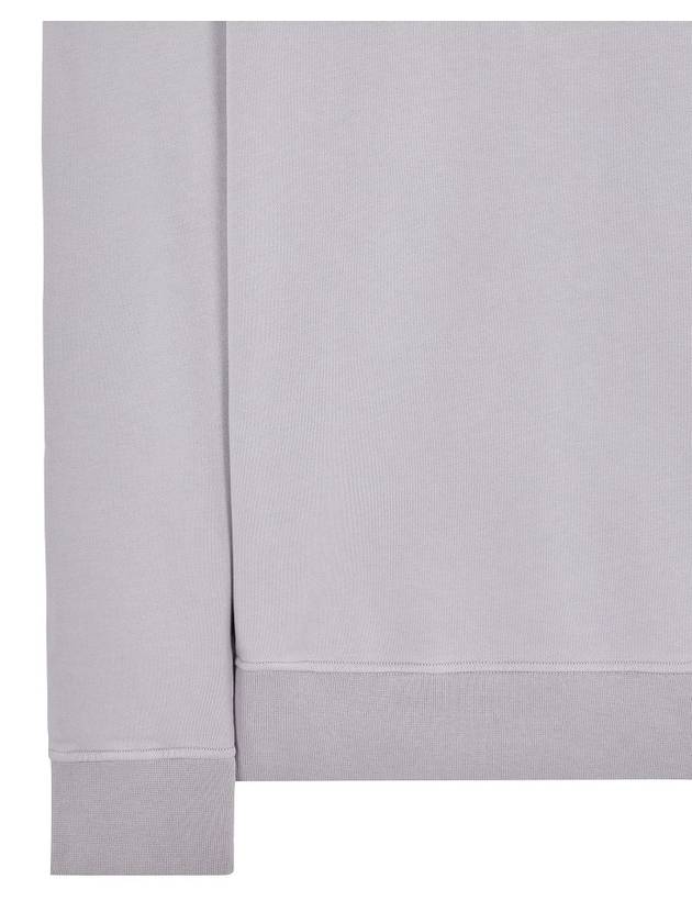 Wappen Patch Garment Dyed Sweatshirt Grey - STONE ISLAND - BALAAN 5