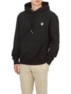 Fox Head Patch Regular Hoodie Black - MAISON KITSUNE - BALAAN 5