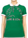 Golf New Skull Selen MLW 3A AP01 GREEN Women s Collar Short Sleeve T Shirt Regular Fit - MARK & LONA - BALAAN 2