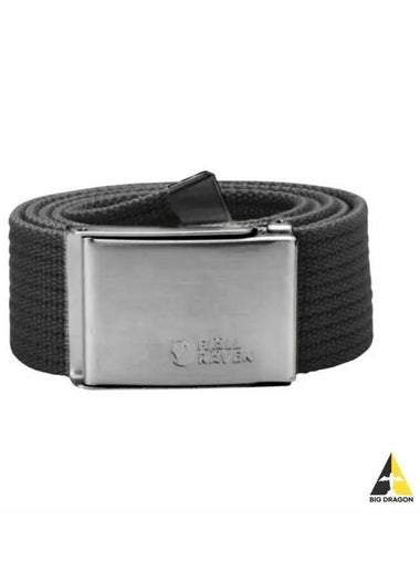 24 Canvas Belt Dark Gray 77029030 - FJALL RAVEN - BALAAN 1